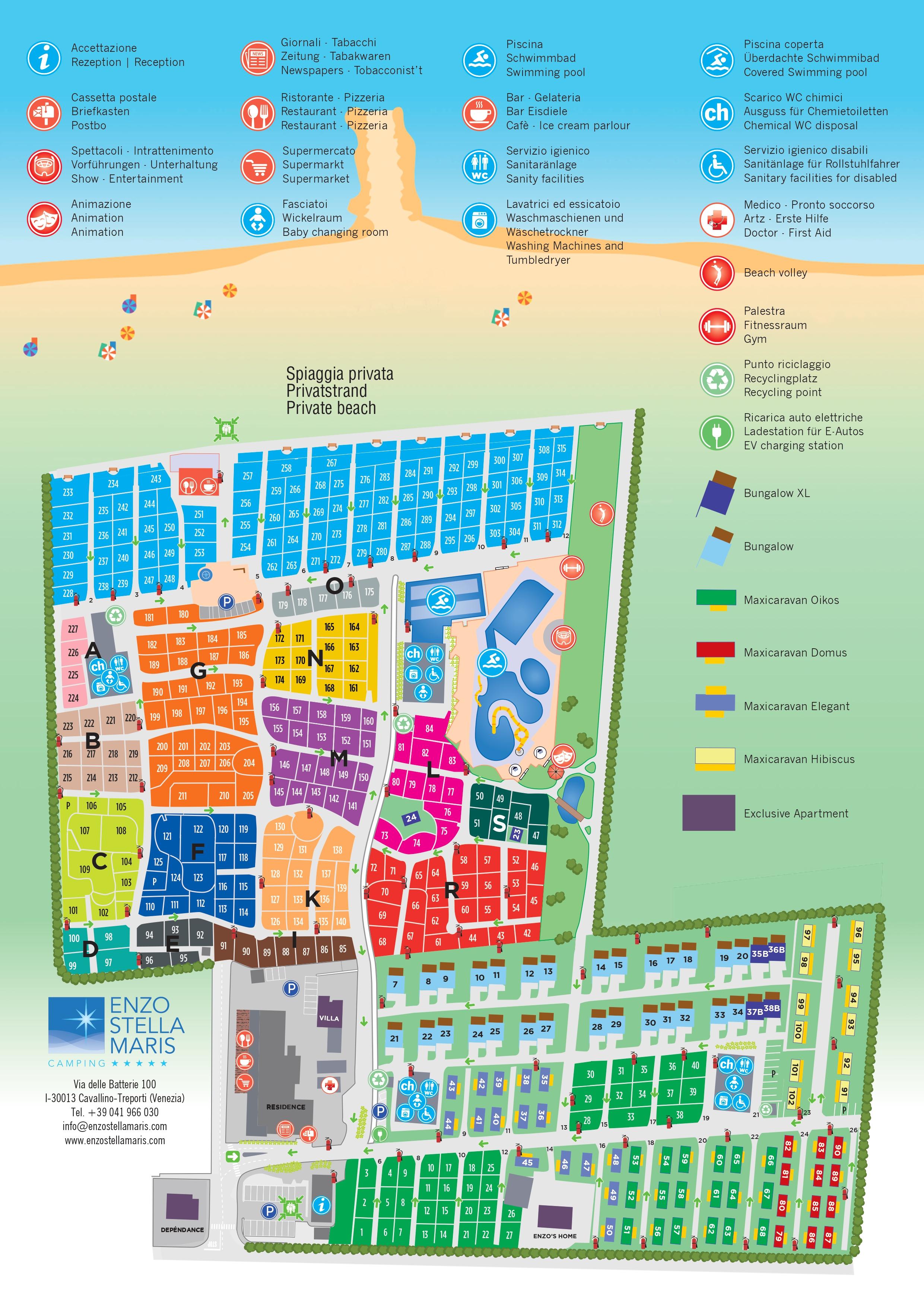 Mappa di Enzo Stella Maris