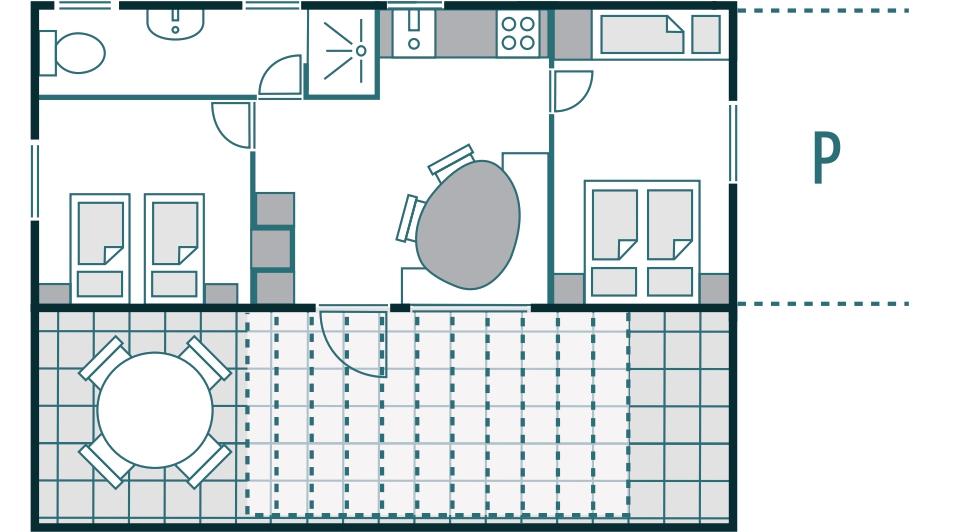 Piantina dell'alloggio